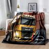 MAN Truck Logo D Printed Soft Flannel Throw Blanket for Bed Sofa Picnic Home Decor Bedroom Gift for Kids and Adults