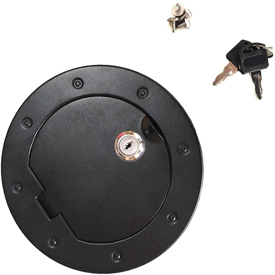 Крышка бензобака с замком, крышка лючка бензобака для 2007-18 Jeep Wrangler JK JKU A