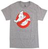 Мужская футболка серого цвета с логотипом Ghostbusters с эффектом потертости Новая