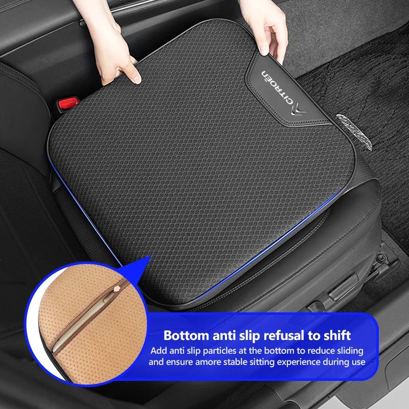 APS2 Car Seat Increase Cushion Breathable Ice Silk Thick Pad Soft Mat For Citroen Jumper Celysee Cactus Picasso Aircross Saxo Grand