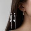 1 Pair Stud Tassel Chain PIn Earrings For Woman Party Dress Jewelry Match Man's Earrings