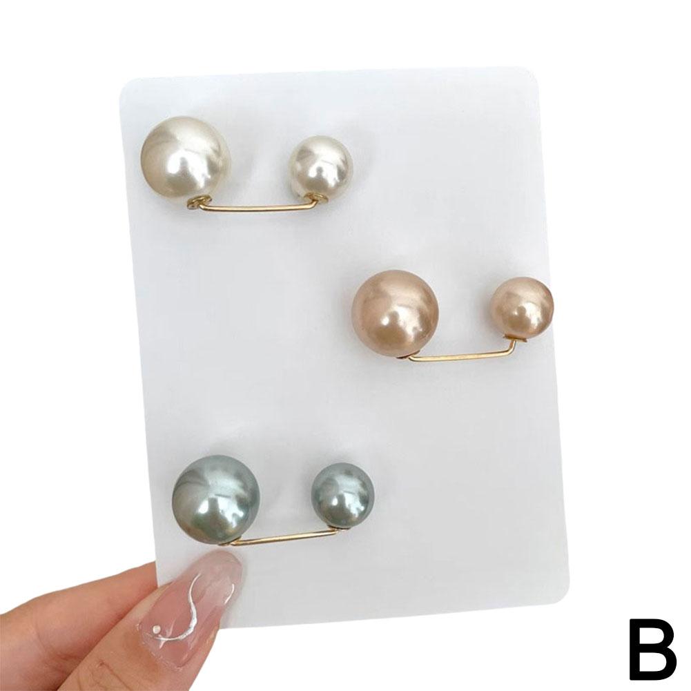 3 шт. Затягивающая талию пряжка Сплав Броши Булавки Зажим Искусственный жемчуг Регулируемые Пуговицы-пины Юбки Джинсы Пуговицы Аксессуары для одежды