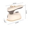 Mini Iron Machine Wired Handheld Rotated 180 Degrees Travel Clothes Dry and Wet 2in1 Electric Heating Household Fast Portable