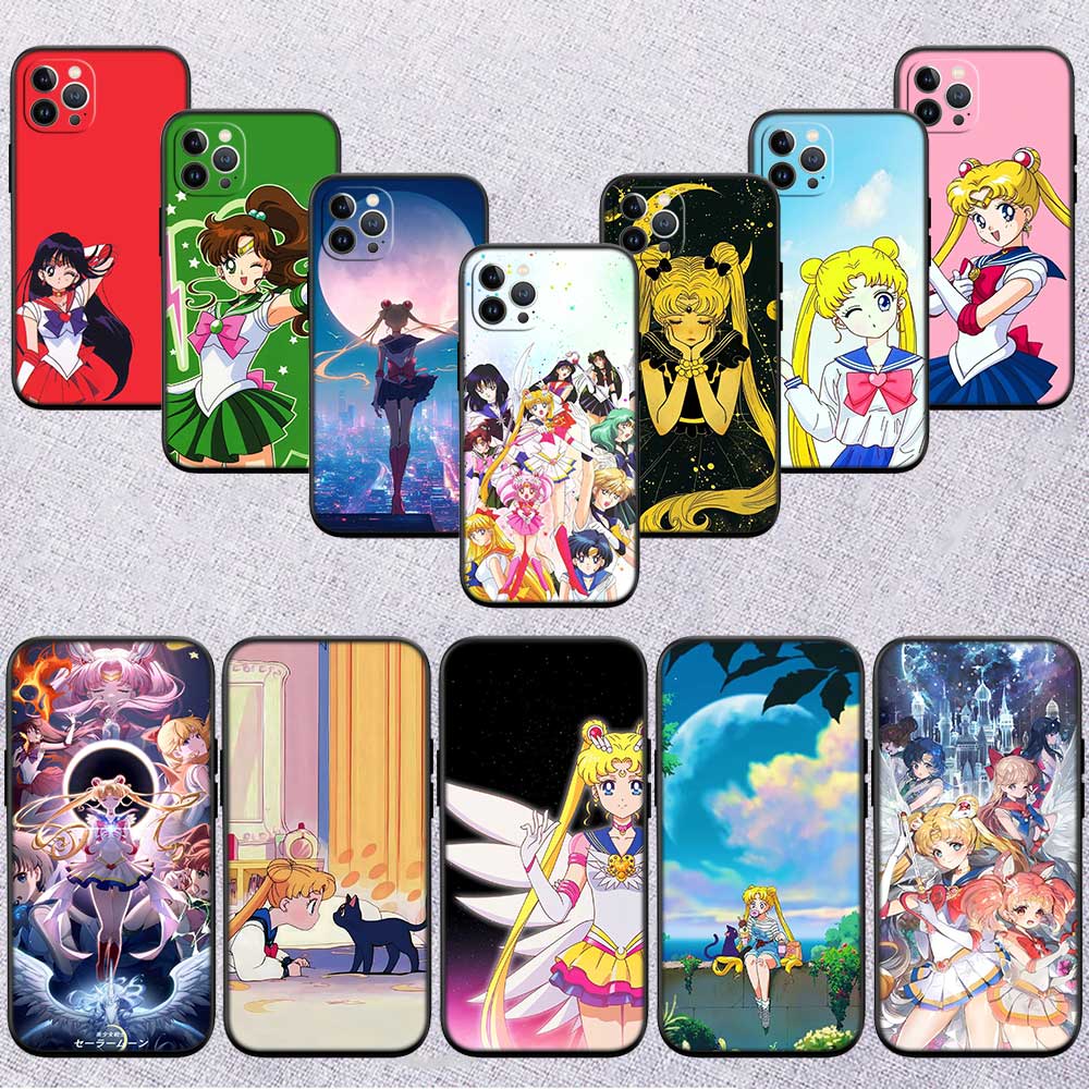 UP44 S-Sailors M-Moon New High-End Shell Phone Case for Xiaomi Poco C40 C50 C51 C55 C65 C71 C75 F3 F5 F6 F7 M2 M3 Pro Ultra