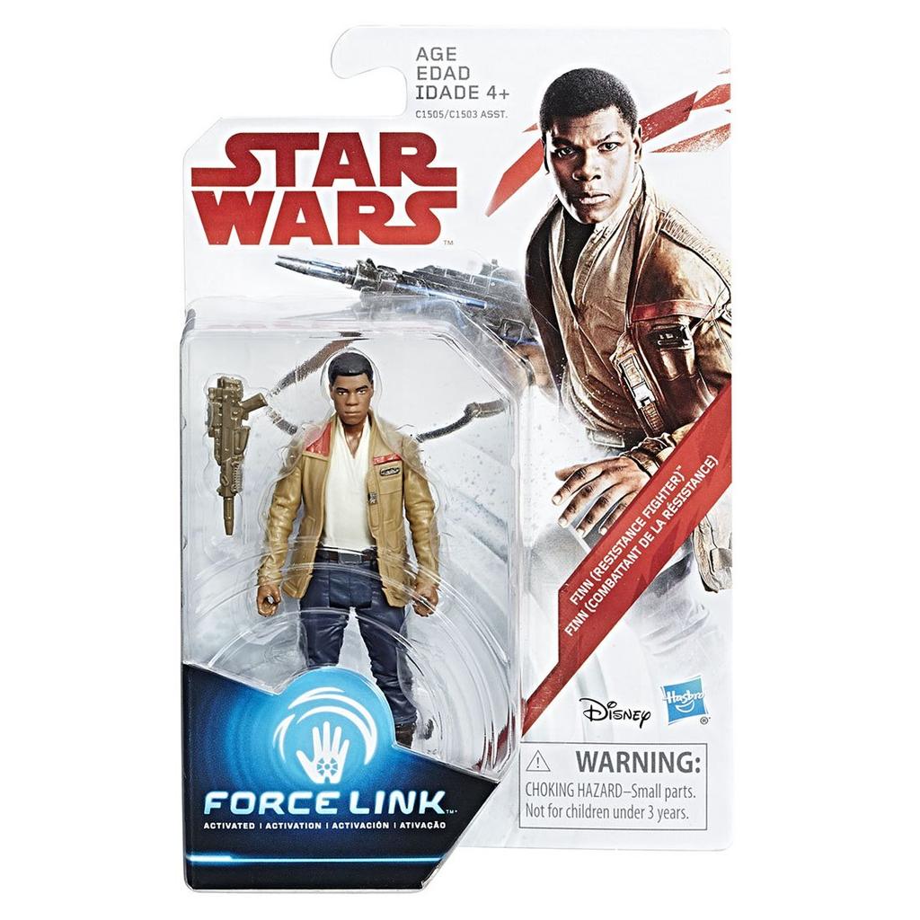 Star Wars Basic Figure approximately 10cm movable figure Finn, tall, painted,