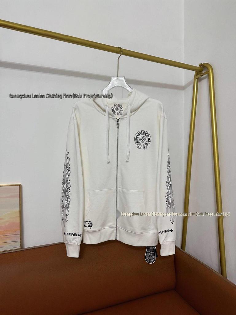 Европейский тренд Худи на молнии CH25: Простая классика для осени/зимы