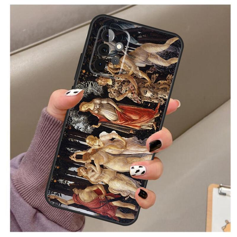 Искусство эпохи Возрождения Чехол-книжка Для Samsung Galaxy A32 A52 A12 A22 A16 A26 A36 A56 A06 A55 A35 A15 A54 A34 A14 A13 A53