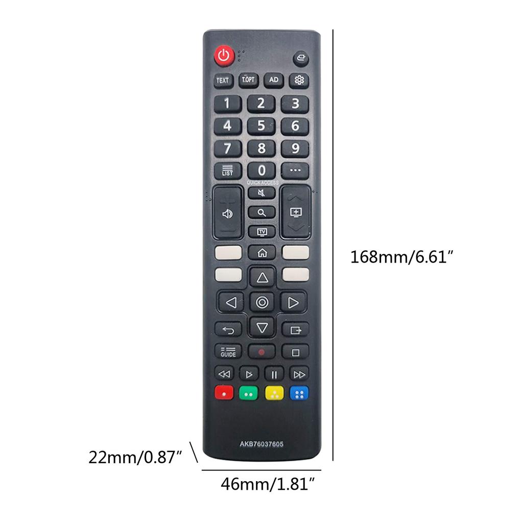 Новый замененный пульт дистанционного управления AKB7637605 подходит для пульта дистанционного управления LG Smart TV AKB75675304 AKB75675301 AKB75675311 Черный