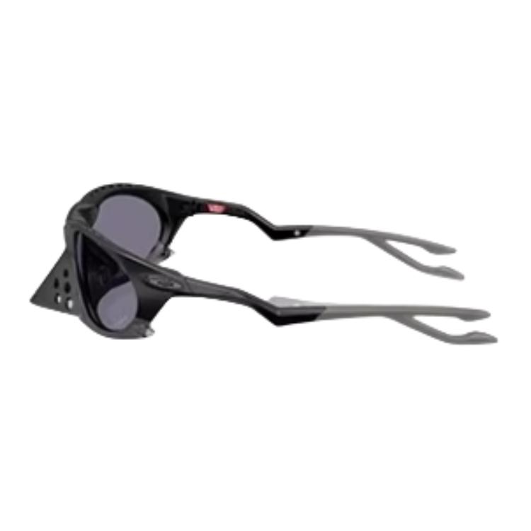 Солнцезащитные очки Oakley с узором, литые под давлением, неправильной формы, унисекс, черные 009437-01
