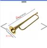 Youth Brass Horn Polished Marching Instrument Classic Bugle Wind Music