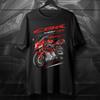 Мужская и женская футболка Honda Honda CBR1000RR Летняя мотоциклетная футболка Гоночная с коротким рукавом Весенняя Велосипедная Внедорожная Модная Верхняя одежда