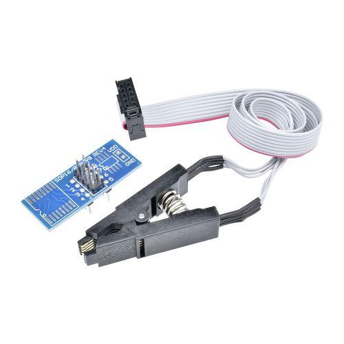 WCH341A 24 25 Серии EEPROM Flash BIOS USB Программатор Модуль SOIC8 SOP8 Тестовый Зажим Для EEPROM 93CXX / 25CXX / 24CXX DIY НАБОР