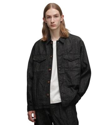 Schott NYC ДЖИНСОВАЯ КУРТКА В УТИЛИТАРНОМ СТИЛЕ, Мужская, Размер S, Черная (782-4152003)