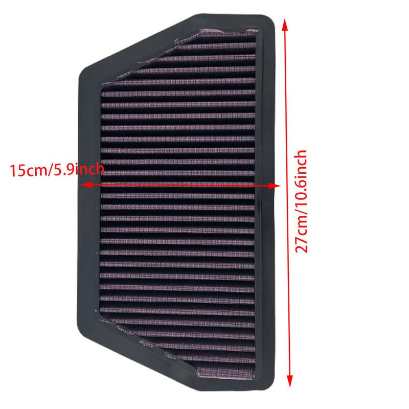 Motorcycle Air Filter Intake Cleaner Replacement for Honda CBR600RR 2007 2008 2009 2010 2011 2012 2013 2014 2015 2016 2017 2018