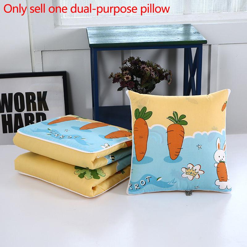 Подушка двойного назначения, переменное одеяло, автомобильная подушка для поясницы, подушка для домашнего дивана, мягкий расслабляющий артефакт