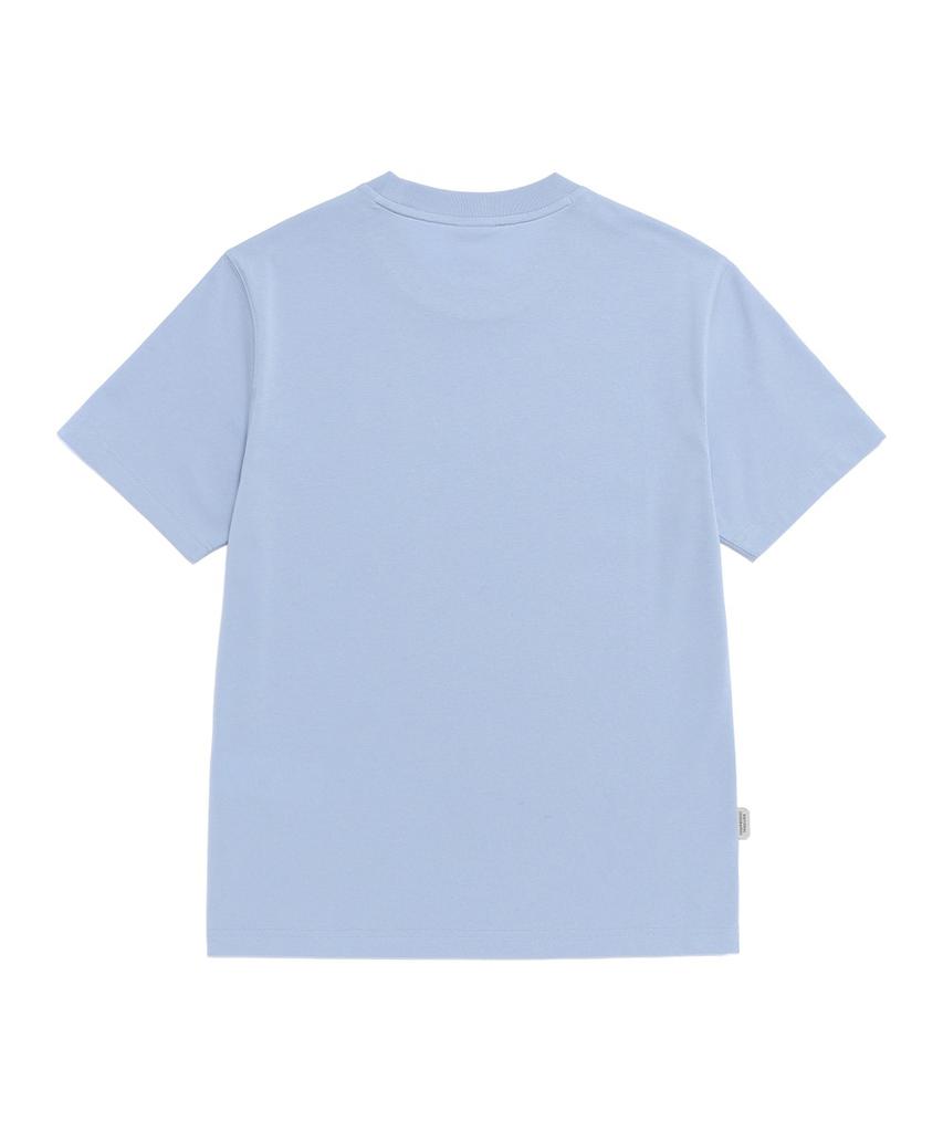 NATIONALGEOGRAPHIC N265Uts910 Neod Small Logo Short Sleeve T-Shirt Storm Blue