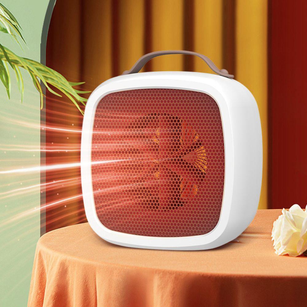 Low Noise Desktop Warm Air Heater Square Warmer Fan Portable Warm Air Heater Winter