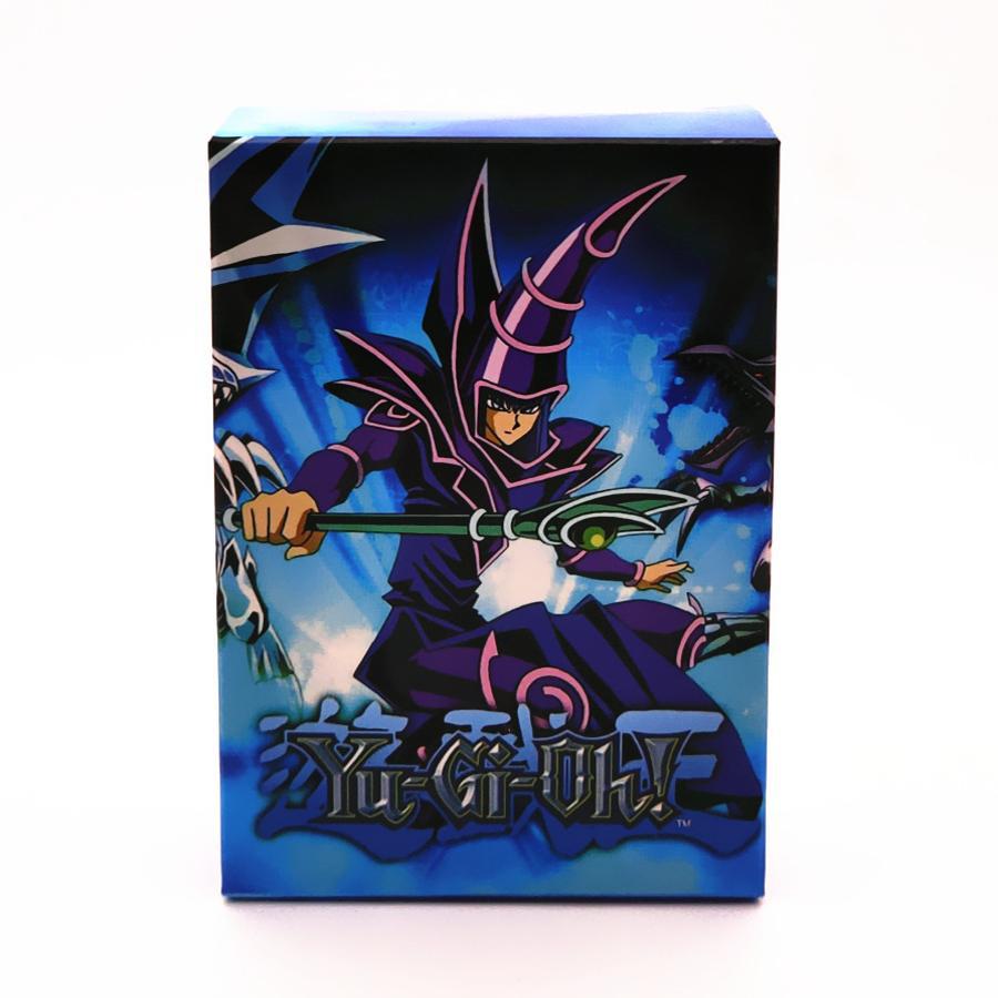 Yu-Gi-Oh Карточки в стиле аниме Голубоглазый Белый Дракон Темный Маг Exodia Obelisk Slifer Ra Yugioh DM Классический Прокси DIY Карточка Подарок для Детей