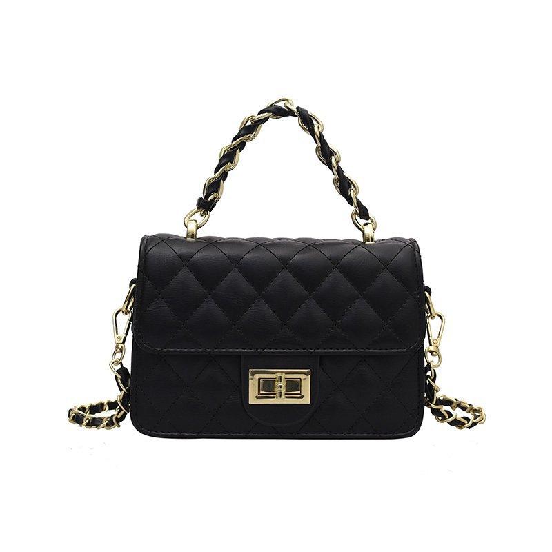 Сумка-цепочка новая мода бриллиант большая вместимость чувствительное время универсальная мессенджер многослойная маленькая квадратная сумка