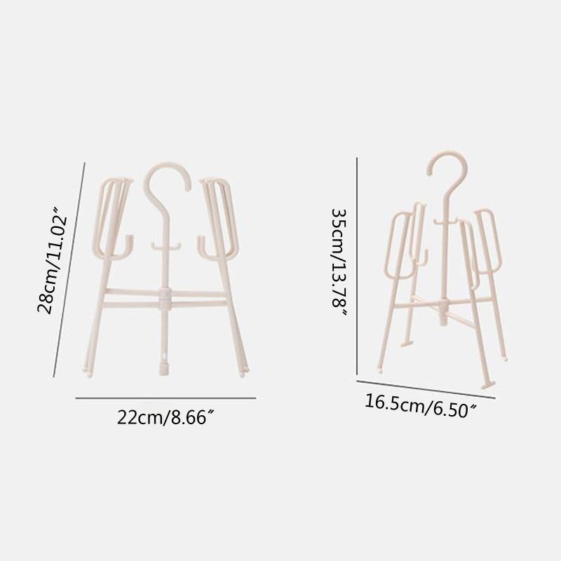 Подвесная стойка для обуви, многофункциональная складная ветрозащитная вешалка для сушки, держатель для дома, сада, двора, балкона, подвесные вешалки