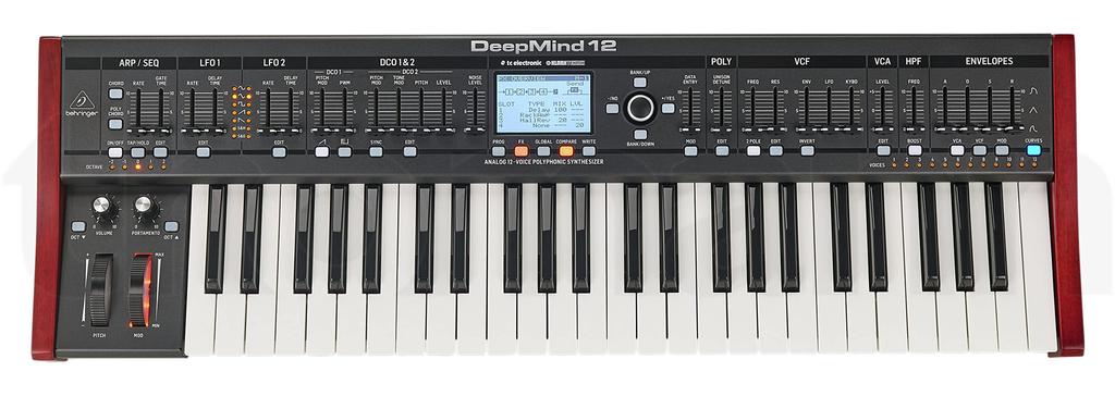 Behringer Analog 12 Voice Polyphonic Synthesizer DEEPMIND 12
