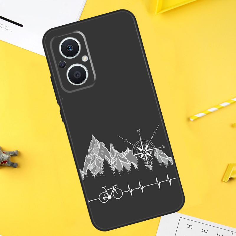Mountain Bike Cycling For OPPO Reno 14F 13F 12F 11F 10 11 12 13 14 Pro 8T 7 8 Lite OPPO Find X9 X8 X6 X5 Pro Case