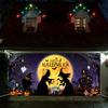497. Halloween Garage Door Banner Cover 7x16Ft Outdoor Decor 7*16ft, Full Color