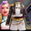 K-pop Witch Hunter Cosplay Costume Anime Two-dimensional Stage Performance Costume Zoe Rumi Cosplay Costume