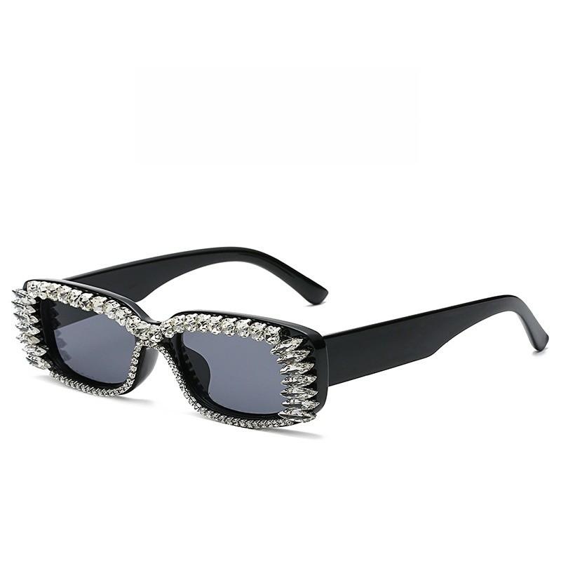Fashion Square Pc Sunglasses With Uv400 Protection For Travel And Party