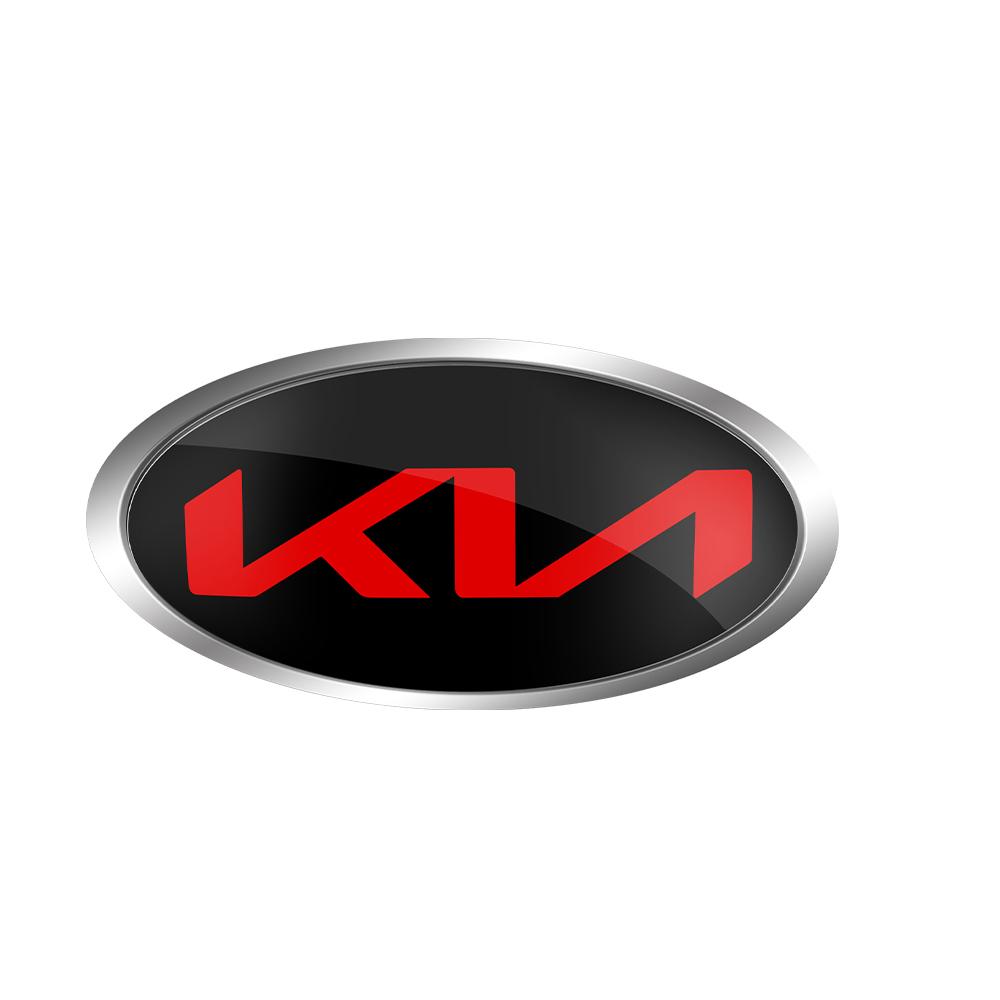 AABJA1 ABS Car Logo Badge Front Hood Emblem Rear Trunk Decorative Stickers For For KIA K3 K5 Rio Sportage Ceed 3 4 K6 Picanto Optima