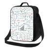 Maths Homework Insulated Lunch Bag for Work School Geek Teacher Gift Leakproof Cooler Thermal Lunch Box Women Kids