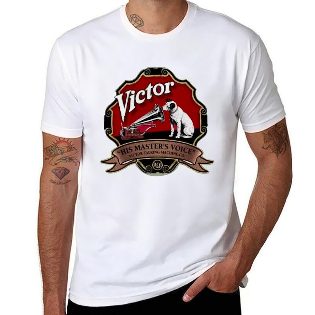His Masters Voice Tshirt Big And Tall Gym Tshirt