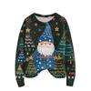 Women'S Christmas Sweater Cute Fun Christmas Sweater Fall And Winter Long Sleeve Knitted Sweater