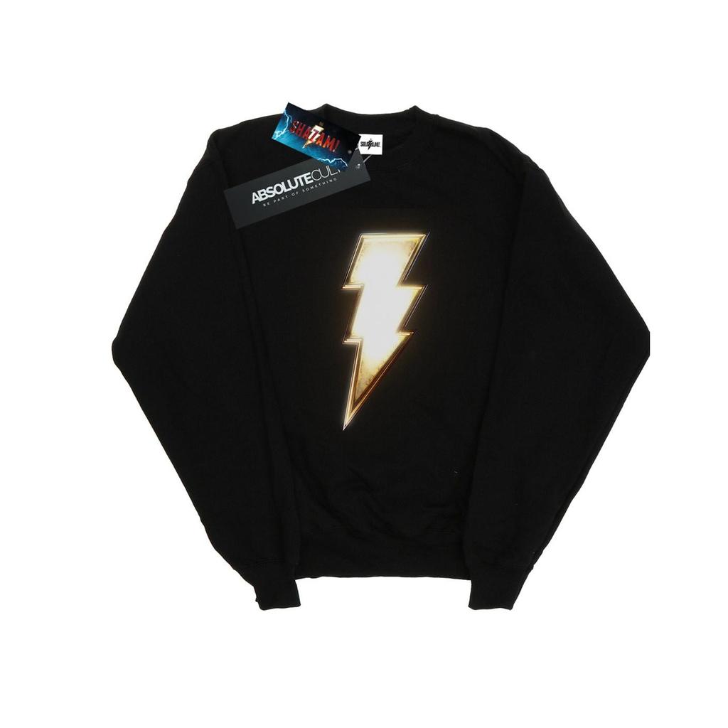 DC Comics Womens/Ladies Shazam Bolt Logo Sweatshirt
