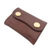 REDMOON Красная Луна Трехскладной кошелек для мужчин, Бренд кожгалантереи, Натуральная кожа, Сделано в Японии, TMW-CC (СКБ (коричневый))