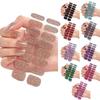 8Sheets Strips Gel Nail Polish Strips Glittering Nail Art Stickers  DIY NAil Art Making