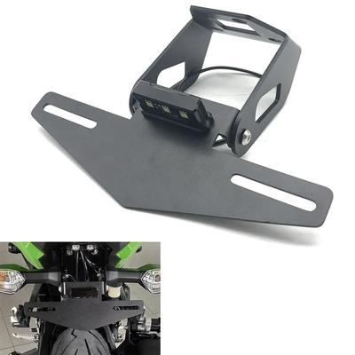 Мотоцикл Для Kawasaki Ninja Z 400 Z400 Ninja400 2018- Со светодиодной подсветкой Держатель номерного знака Аксессуары для уборки хвоста