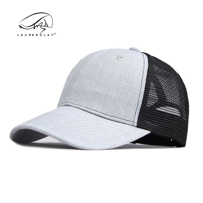 Hat Men's Spring Summer Simple Personality Splicing Baseball Cap Hard Top Women's Sunscreen Shade Sun Hat Mesh Cap Cap