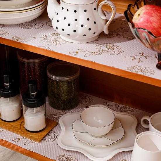 Водонепроницаемый вкладыш для ящика для кухни, вкладыш для полки шкафа из ЭВА, нескользящий вкладыш для холодильника