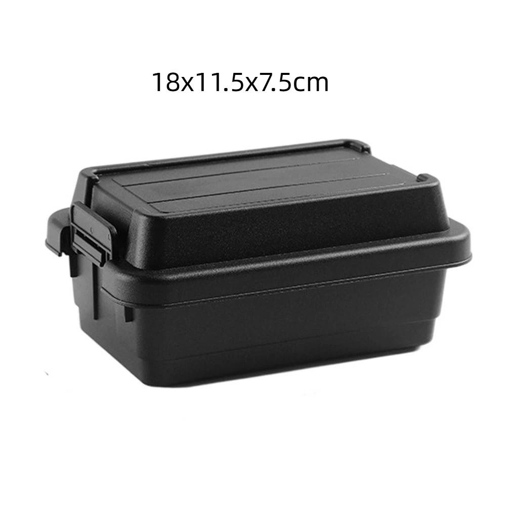 Durable Camping Storage Box Plastic BBQ Utensils Organizer Gift Mini Storage Box Travel