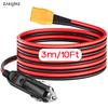 1.5m 3m Length XT90 to 12V Car Cigarette Lighter Cable for Bluetti AC200/AC200P/AC200Max Portable Power Station Solar Generator