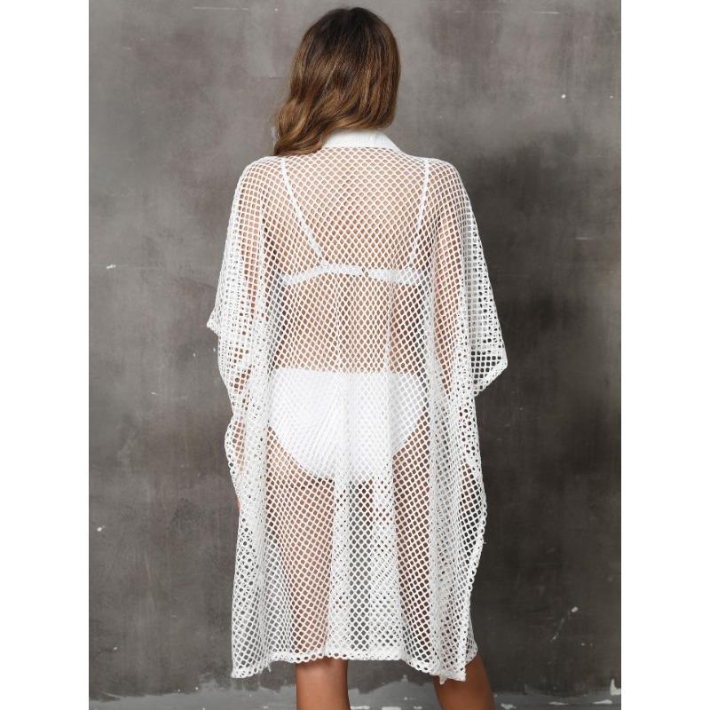 Женское накидка больших размеров, пляжная одежда для отдыха, сетчатая лоскутная рубашка, накидки для купальников, платье нестандартной формы, свободные накидки