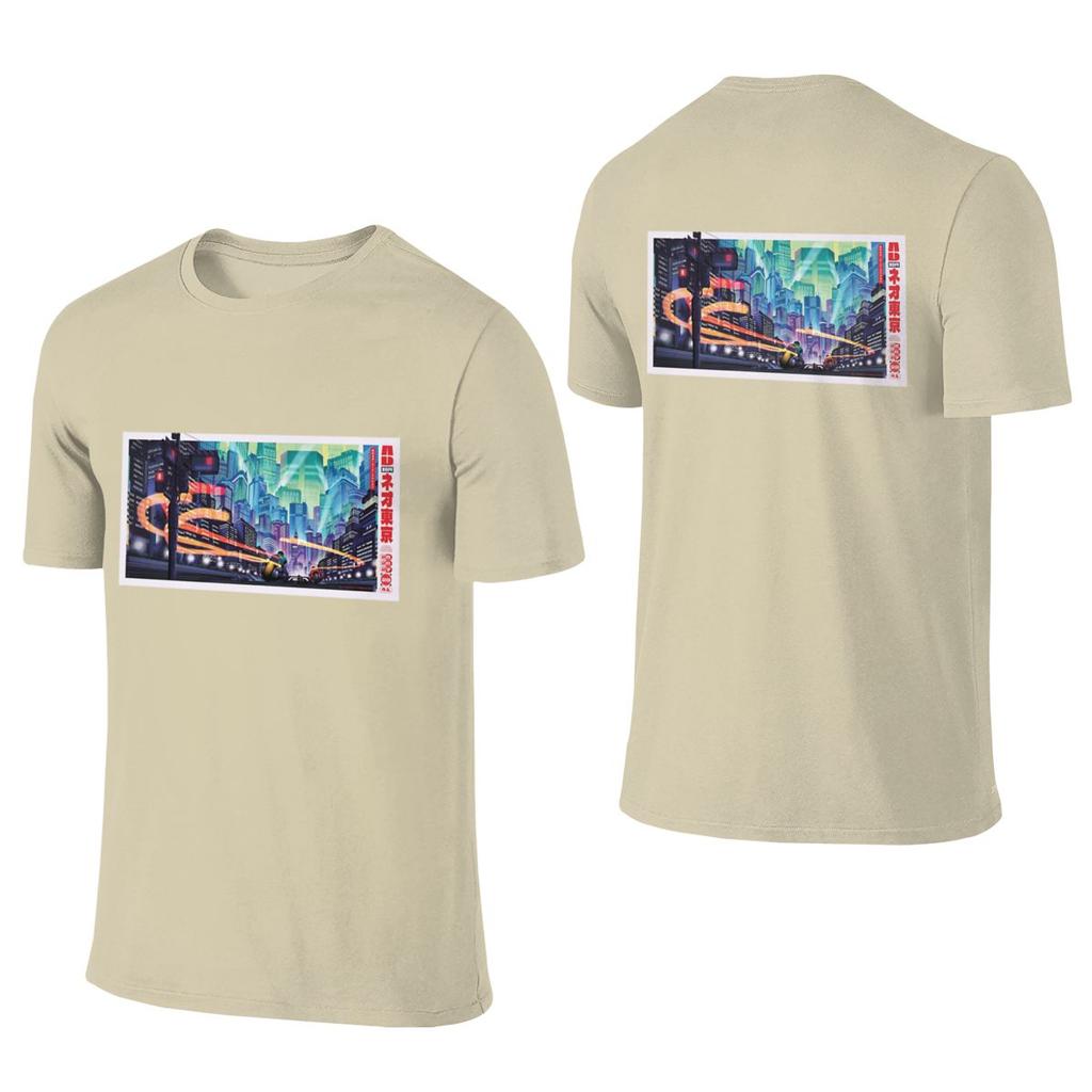 In Love With City Literary Reversible Tshirt Street Sports Korean Atmosphere Unisexs Tshirts