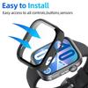 Glass+Case for Huawei Watch Fit 4/5 Pro Tempered Glass Screen Protector&Hard PC Protective Bumper for Huawei Fit4/5 Accessories