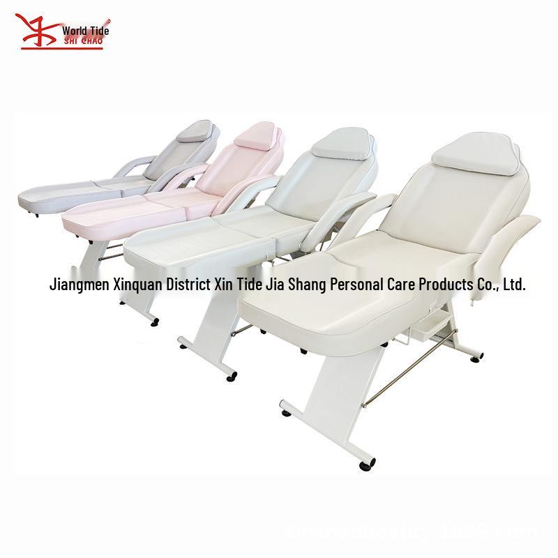 Multifunctional Beauty Bed for Massage, Tattoo, Manicure & Acupuncture - Widened, Foldable, Iron Plate Design