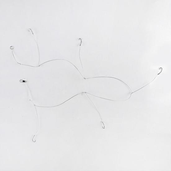 MUQZI спортивный аксессуар из нержавеющей стали с защитой от намотки, поворотный рыболовный крючок, аксессуары для рыболовных снастей