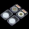 10Pcs Universal Coin Capsule Holder Storage Box Display Slab Case for 16mm 20mm 25mm 27mm 30mm 38mm 46mm Medal Coin Collection