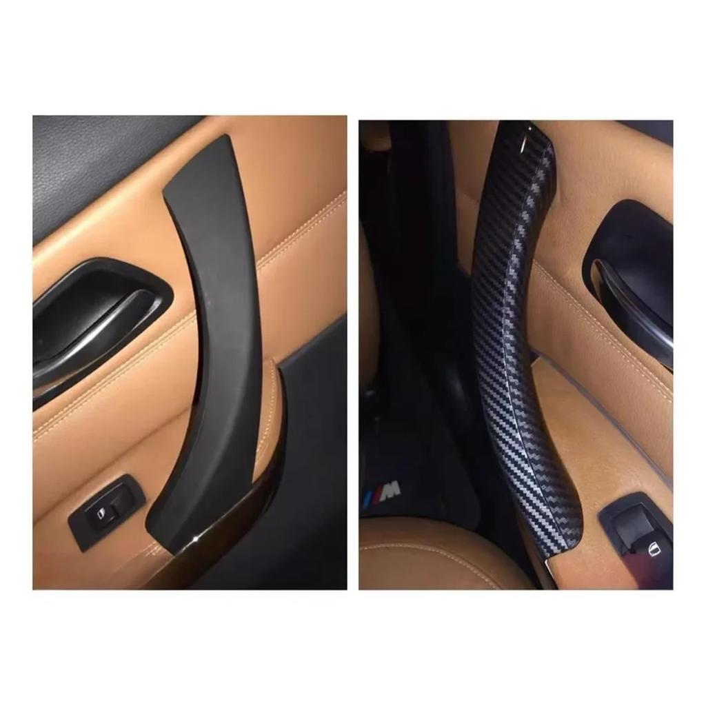 GRQAEQ Fit BMW E90 E91 E92 3 Series Carbon Fiber Left & Right Door