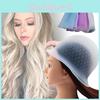 Versatile Silicone Hair Coloring Cap For Highlighting With Crochet Hook Ideal For Salons
