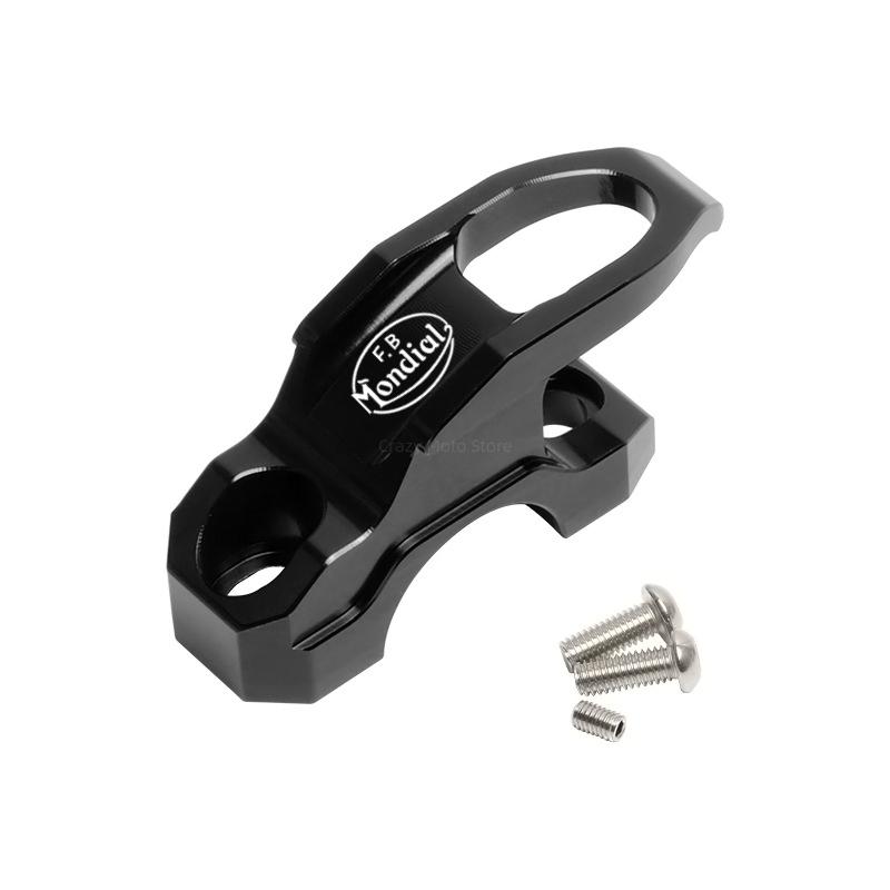 For FB Mondial Flat Track HPS 125 300 Hipster Imola SMT SMX 125 Enduro Motard Motorcycle CNC Brake Master Cylinder Helmet Hook
